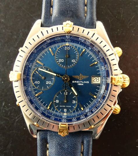 breitling back chronographe 100m 13048 b stainless steel prix|Breitling chronomat price history.